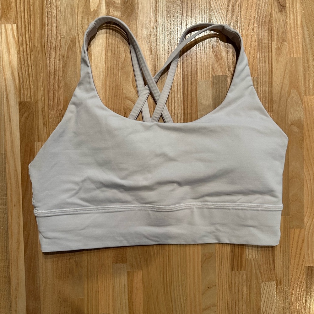 Lululemon Energy Longline Bra White